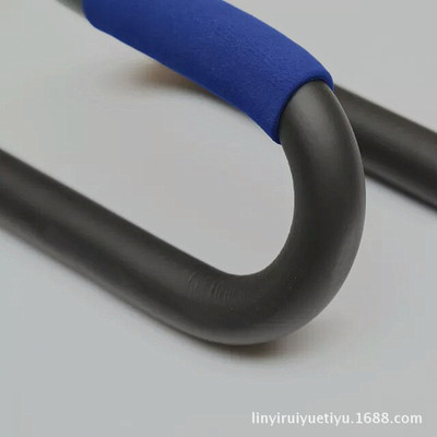 Men's home push-ups, sit-ups, steel pectoral muscle training equipment, S-shaped exercise push-up stand Specification image