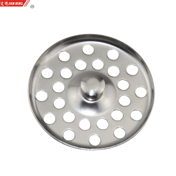 JM8164 stainless steel bathtub filter screen, sink and water trough strainer screen, floor drain basin strainer screen, water trough drainage screen Application Scenario
