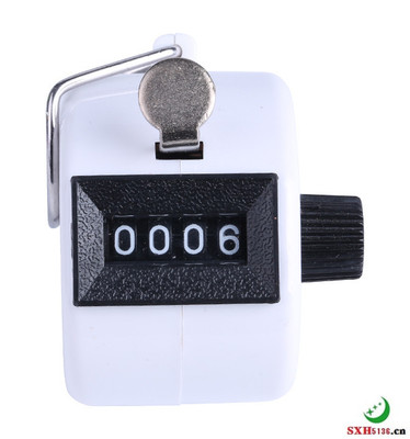 Supplying 5101 manual plastic material counter sxh5136 with ABS housing and hand-held press Application Scenario