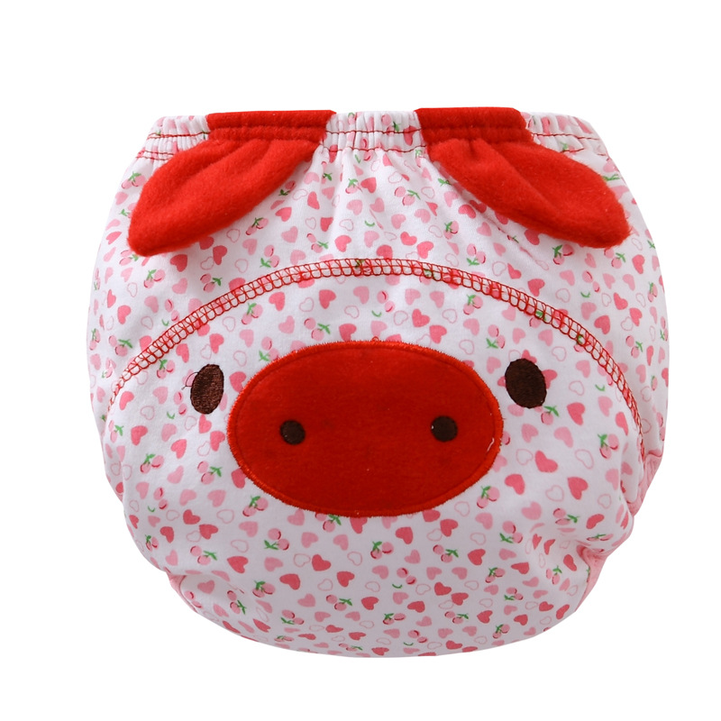 Lesbian pants new style cloth diaper three layer learning pants training pants diaper pants Item Picture