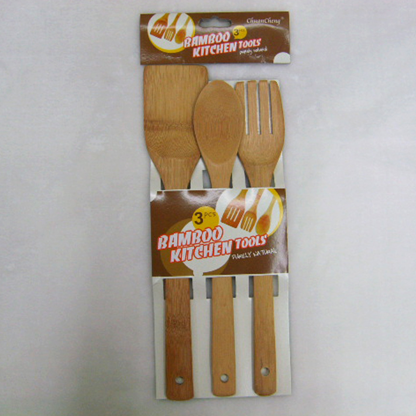Bamboo Tableware (3Pc Bamboo Tableware Set) details Picture