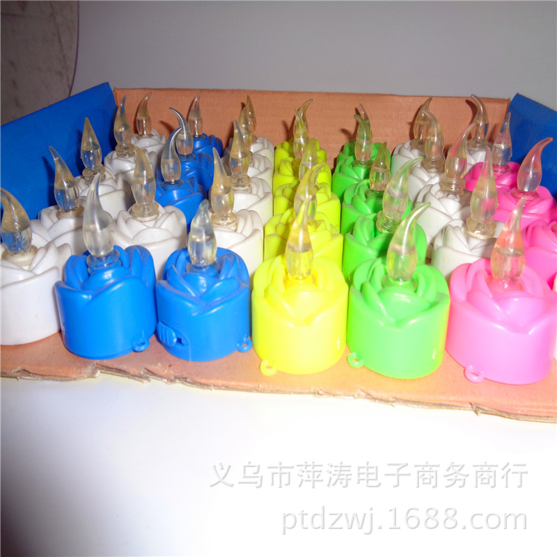 Scan to get a free toy, illuminated creative gift, candle, romantic LED night light. Hot sales at street stalls, factory direct sales Specification image