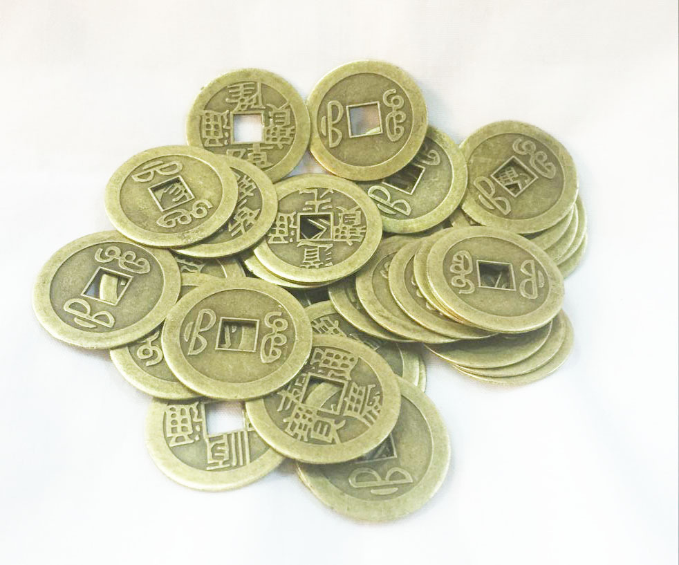 厂家直销 纪念币 仿古钱币 2.5cm锌合金铜钱批发 乾隆五帝钱