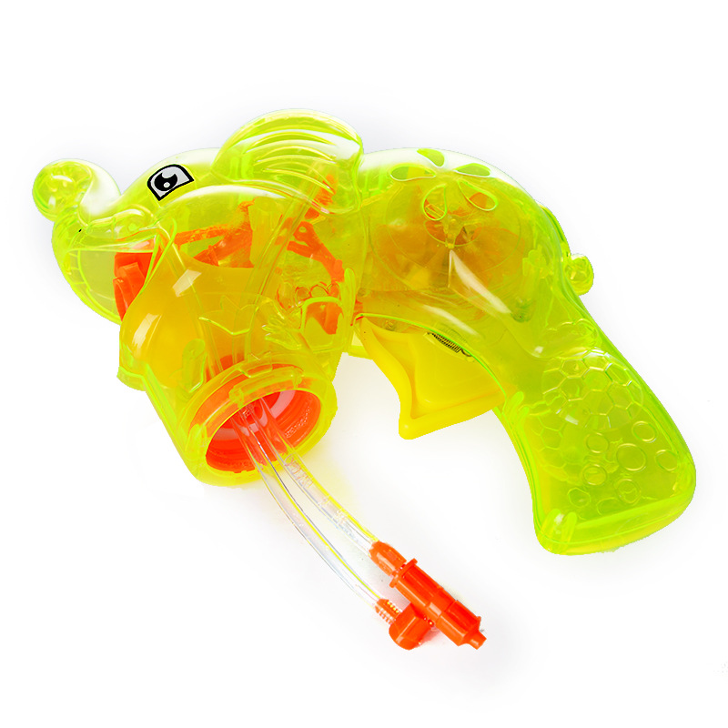 Cross-Border Manual Inertial Music Light Luminous Transparent Elephant Bubble Gun Bubble Machine Children's Manufacturers Wholesale Specification drawing