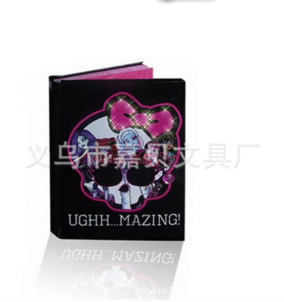 发光笔记本/音乐笔记本/音乐+闪光笔记本/光纤本子