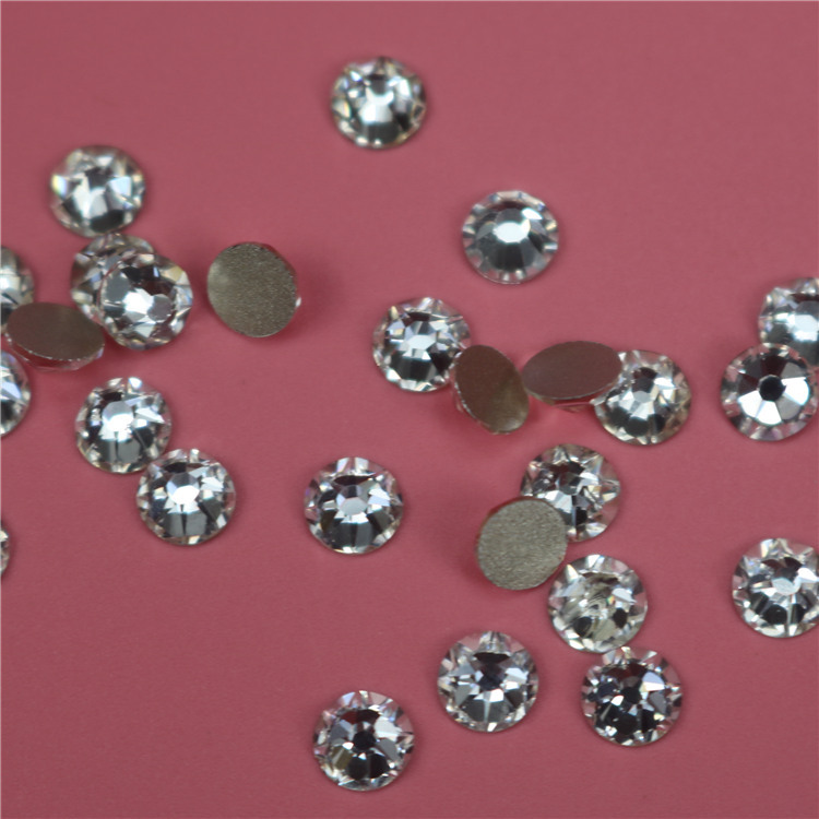 New Aaa Flat Bottom Diamond White Eight Eight Small Nail Sticker Diamond Gold Bottom Accessories Ab Magic Nail Accessories Specification drawing
