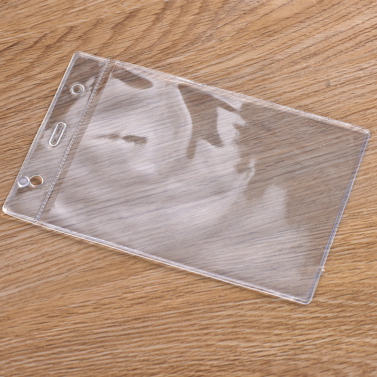 厂家直销 PVC透明防水卡套 证件卡套  印刷公交卡套 可定制