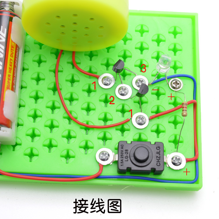 Sirenas analógicas alarmas de sonido y luz diy experimentación tecnología pequeña producción juguetes científicos y educativos maestro xing Application Scenario