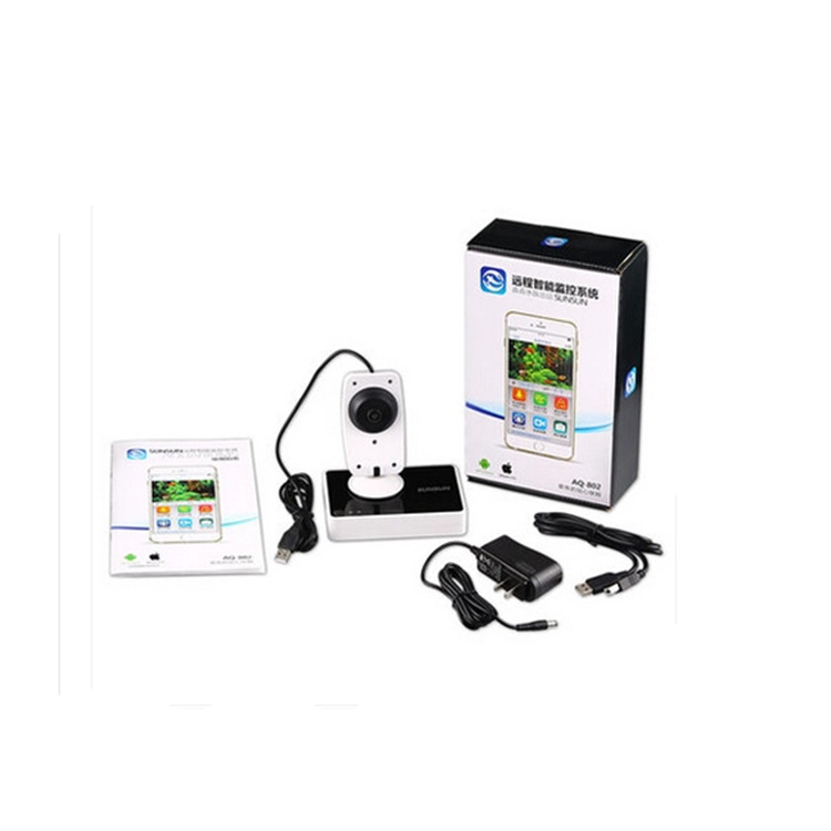 批发森sunAQ-802远程鱼缸智能监控遥控系统手机控制器摄像监视器详情图1