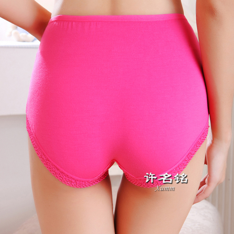 Small Day 8807 Large Size Lace Edge High Waist Comfortable Fat Mm Middle-Aged Women Underwear details Picture