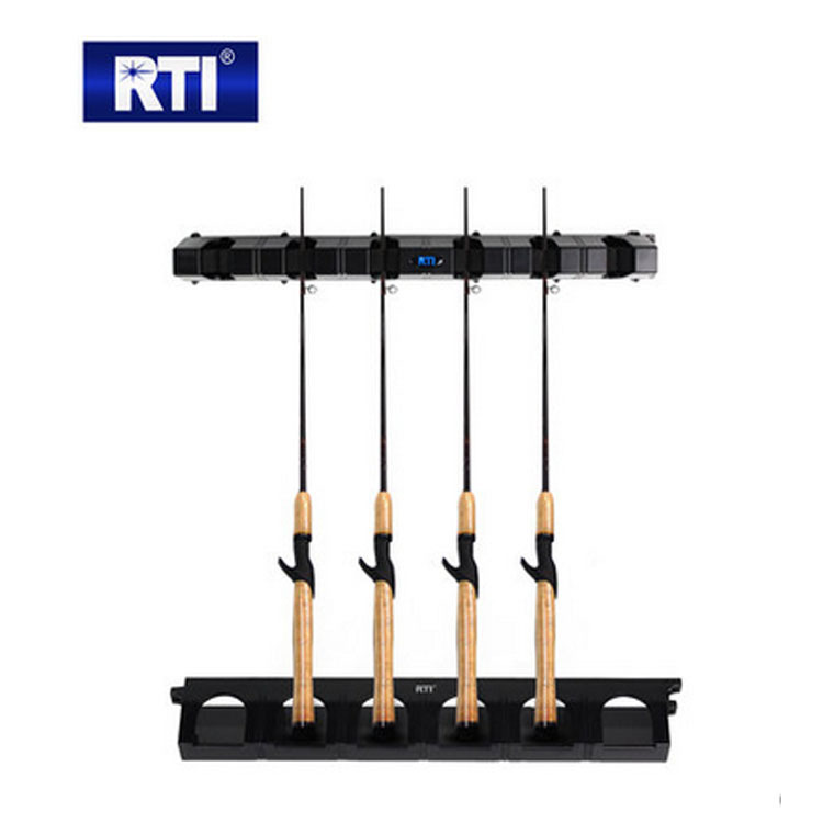 RTI渔具垂钓鱼竿展示架收纳架钓鱼工具路亚 家用便捷【胖哥路亚】