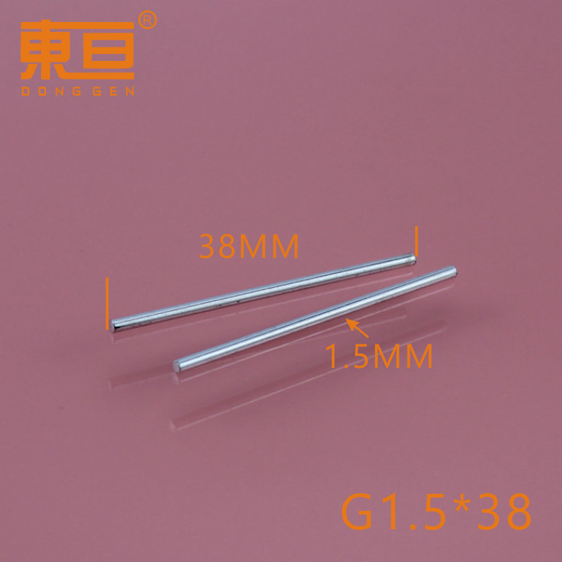 G1.5*38 smooth axle toy car axle iron axle toy accessory technology model part length 38mm details Picture