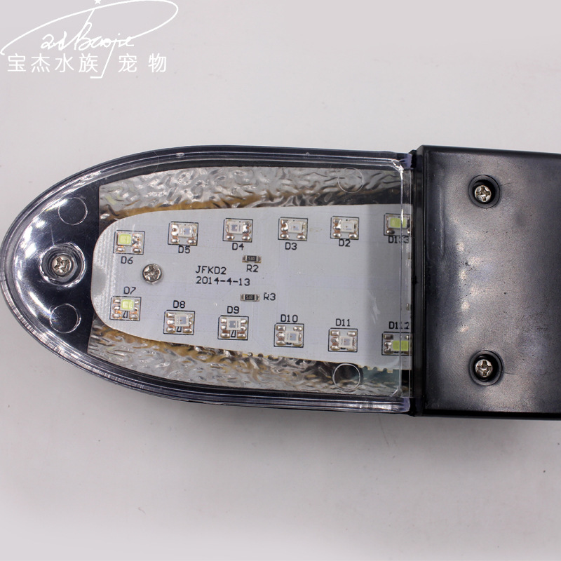 Baojie fish tank clamps, led lighting fixtures, aquarium landscaping, aquatic plant lights, aquarium products, wholesale for foreign trade details Picture