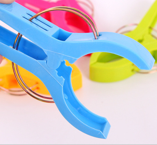 [Factory Spot] Special New Plastic Material Strong Windproof Clip Was Clipped To Sun Clipped Cross-Border Beach Specification drawing