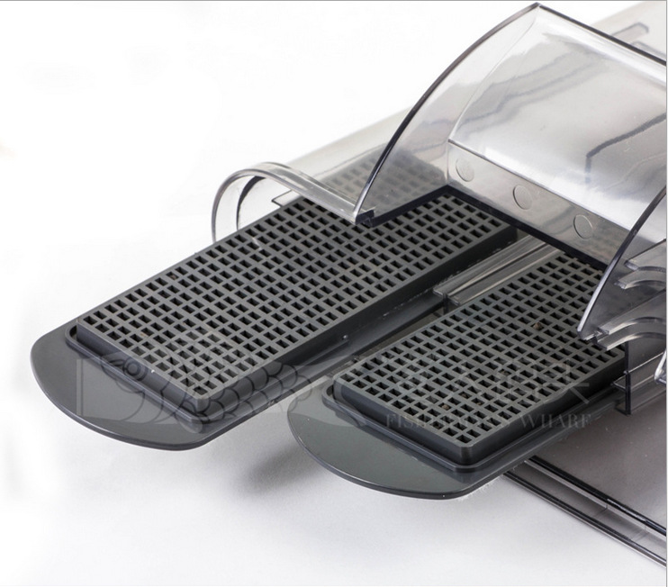 Hbl-302 HBL-303 Aquarium Fish tank Thin wall-mounted external three-in-one aquarium filter Application Scenario