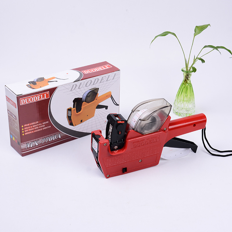 Factory direct sales of Dodeli 7700A pricing machine with eight-digit tag, high-quality and durable label pricing device