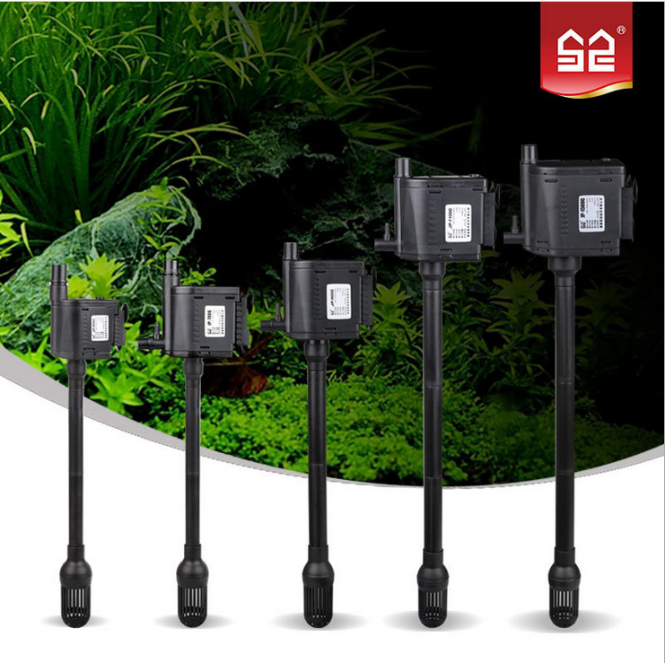 Mori sun 3-in-1 JP Aquarium submersible pump Aquarium pump Filter pump pump pump Micro-pump Oxygenation full figure