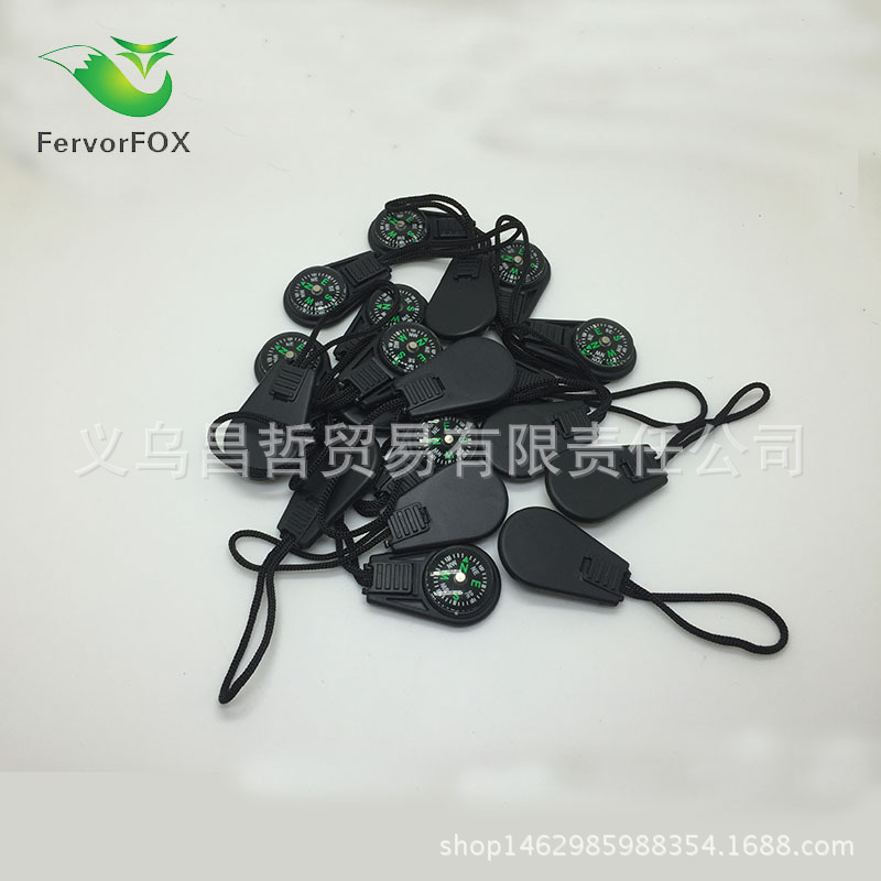 20mm lanyard compass key head outdoor compass lanyard zipper head portable compass pull head pic 4