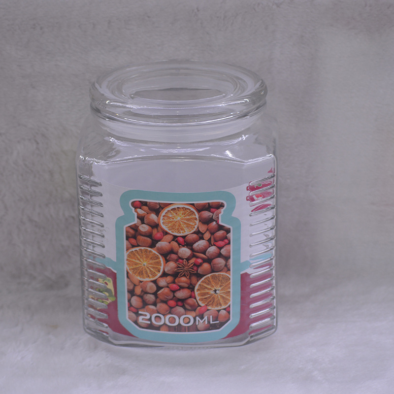 厨房家用食品级密封罐储物罐泡酒泡菜罐调料罐茶叶罐玻璃瓶干果罐产品图