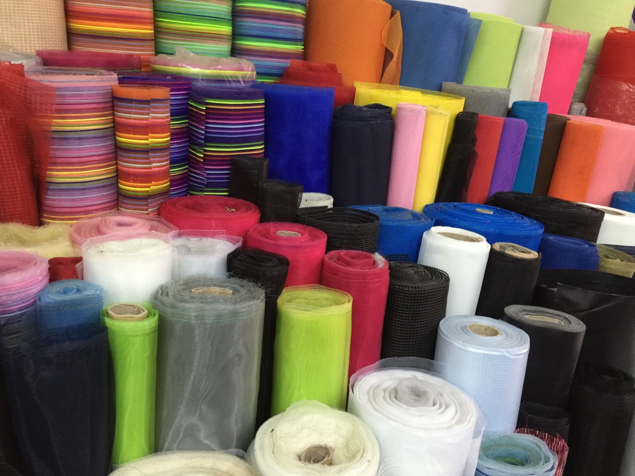 Double-eye net, rocking basket net, cap net, sandwich hexagonal net, double-layer net, polyester colored stripe net, nylon net Application Scenario
