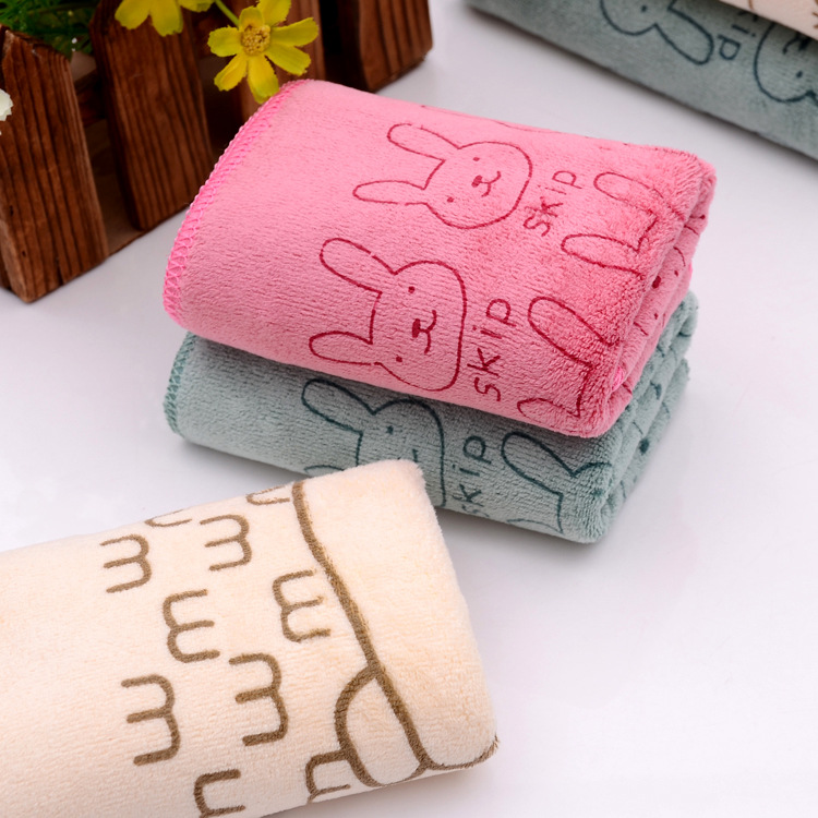Zanyang Gaoyang Dry Hair Towel 350g Superfine Fiber Absorbent, wholesale face towel, absorbent and quick-drying Item Picture