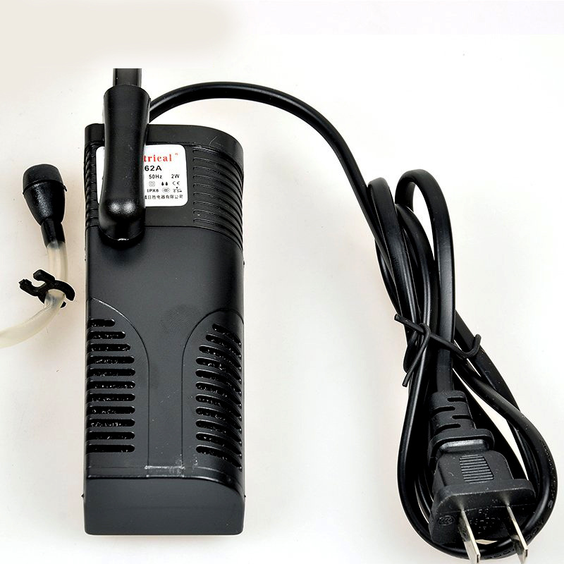 The three-in-one silent submersible water pump for fish tank filter is equipped with RS-062A filter material for the aquarium Specification image