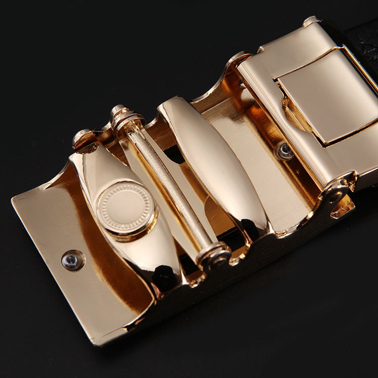 Manufacturers Directly For Men's Leather Belt Automatic Buckle Business Belt Men's First Layer Cowhide Soft Belt Wholesale Application Scenario