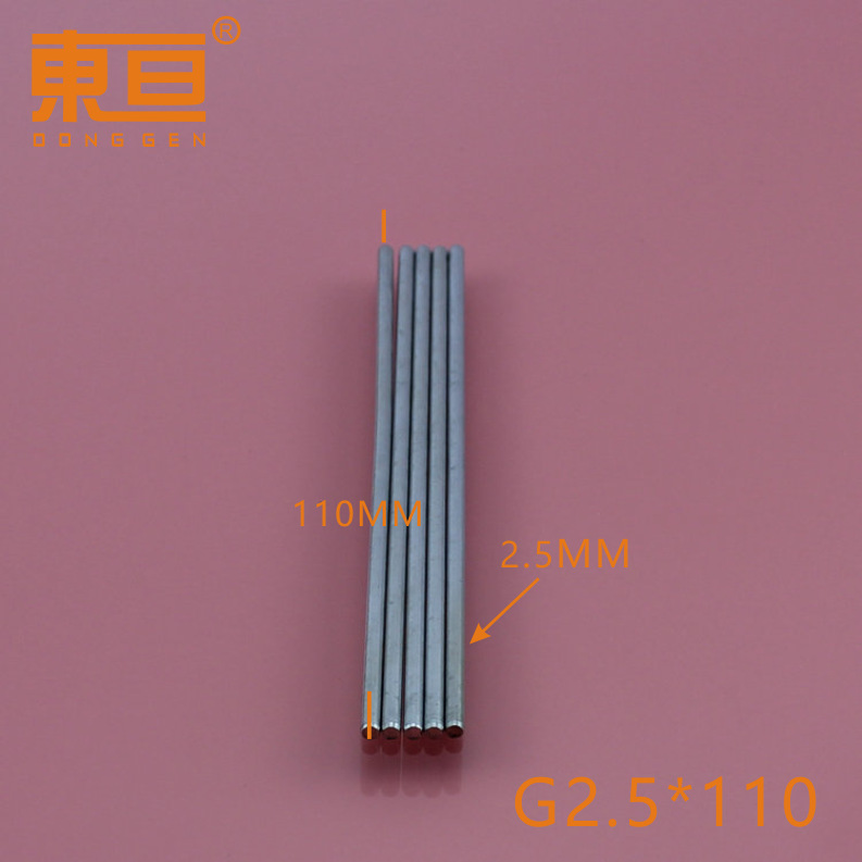 G2.5*110 2.5 smooth axle iron axle toy car axle toy accessory technology model, length 110mm details Picture