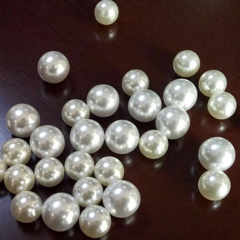 Manufacturer's self-sold cinnabar, non-porous, high-brightness imitation pearl, 58 colors to choose from, scratch-free diy details Picture
