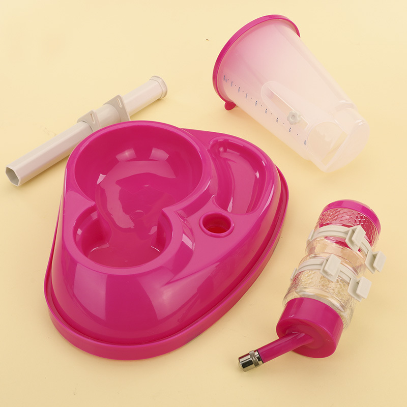 狗狗饮水器自动喂水喂食器挂式猫咪外出水壶饮水机宠物用品批发