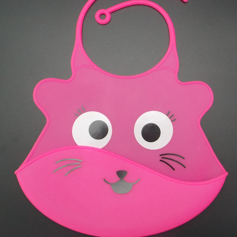 Silicone children's bibs, baby silicone bibs, infant and children's bibs, silicone rice bags, waterproof bags Specification image