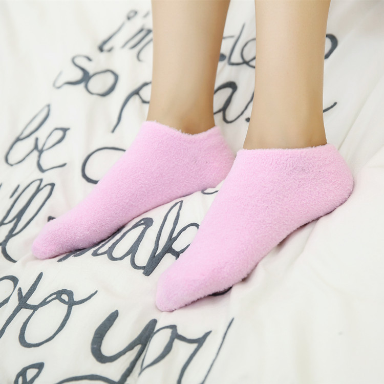 Factory wholesale spa essential oil gel socks, cross-border moisturizing gel socks, gel foot masks, anti-cracking socks, moisturizing socks