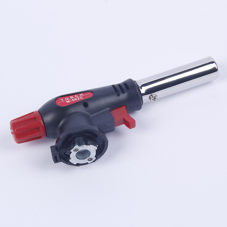 Explosive style outdoor gas igniter welding gun convenient card spray gun barbecue charcoal fire wholesale Specification drawing