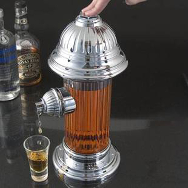 Creative fire hydrants, alcohol dispensers, fire extinguishers, alcohol dispensers, entertainment mixers, beverage dispensers, bar toys, and drinking utensils details Picture