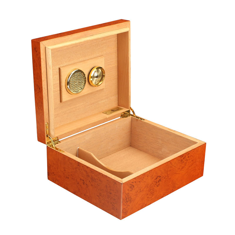 LUXFO雪松木雪茄盒便携式雪茄盒雪茄保湿盒时尚雪茄收纳盒礼品详情图3