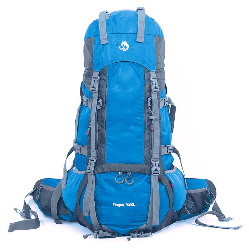 Foreign Trade Jungle King Outdoor Hiking Bag Waterproof Backpack Backpack Heavy Hiking Backpack Large Travel Backpack Specification drawing