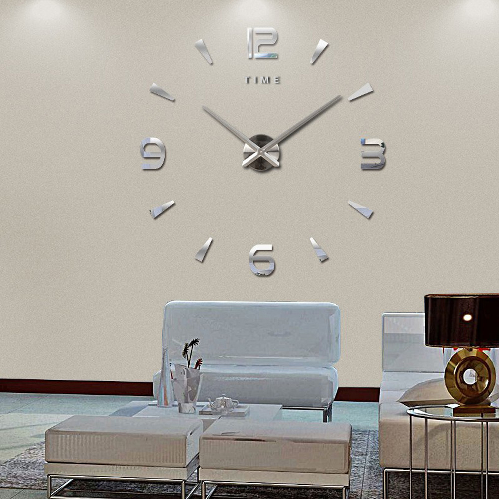 欧式风格超大尺寸挂钟 客厅时尚艺术静音挂表DIY个性时钟创意钟表