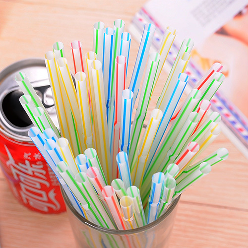 Creative Extension Flexible Maternity Juice Drink Milk Tea Straw Disposable Color Elbow Plastic Wholesale Specification drawing
