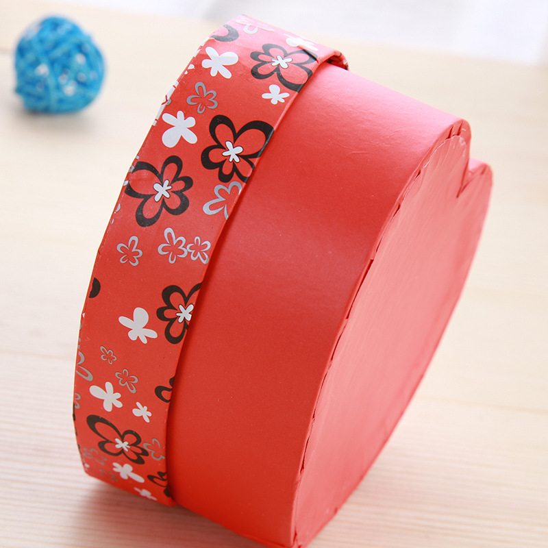 2022 New Heart-Shaped Creative Gift Box Lipstick Watch Jewelry Gift Box Wholesale Heaven And Earth Cover Packaging Box Application Scenario