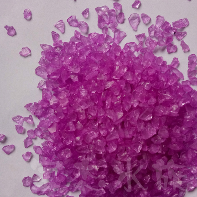 Wholesale high-end aquarium interior and exterior landscape sand/fish tank and aquarium landscape glass sand/high-end colored glass sand details Picture