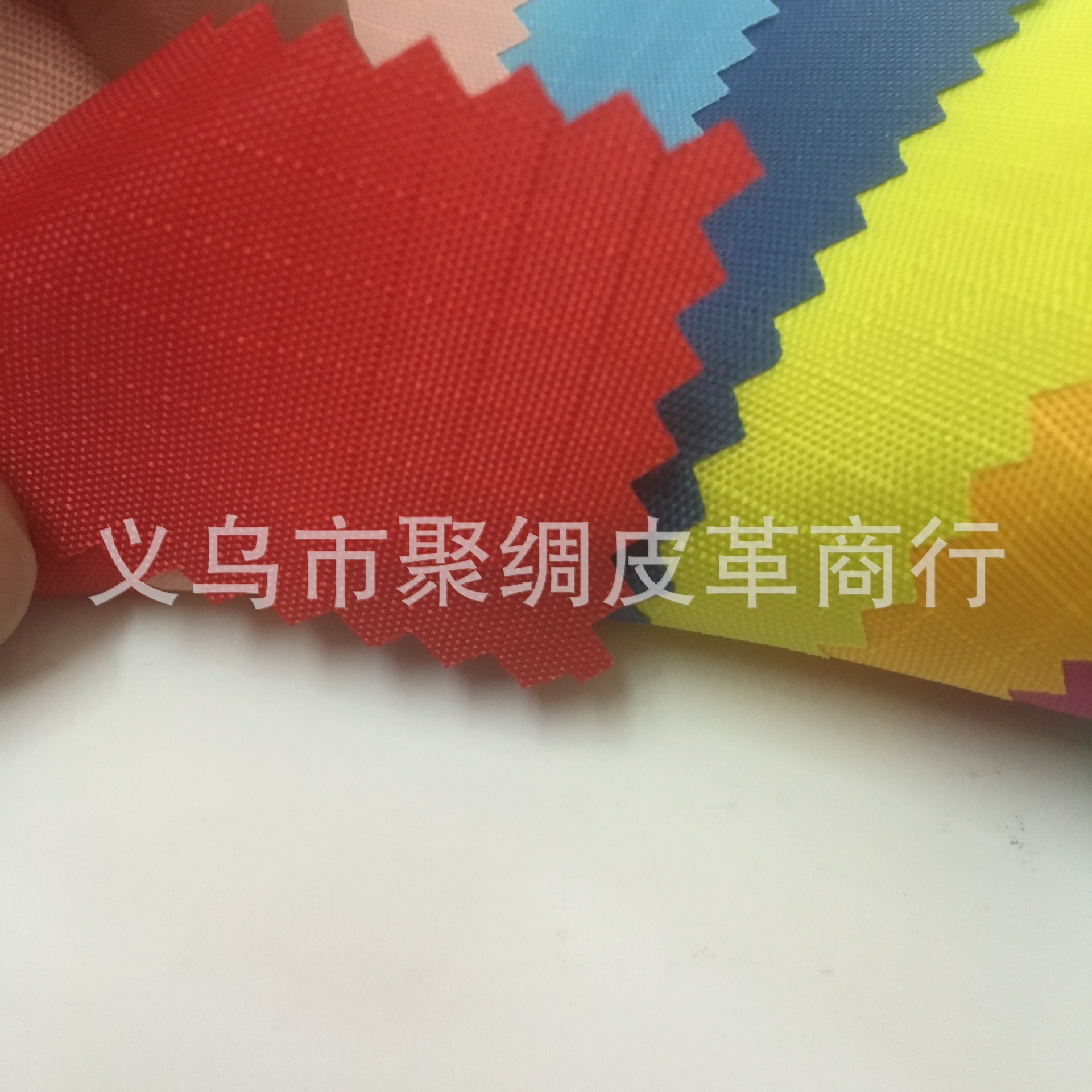 聚绸纺织品厂家现货210D格子牛津布 涤纶涂层 箱包里料手袋面料