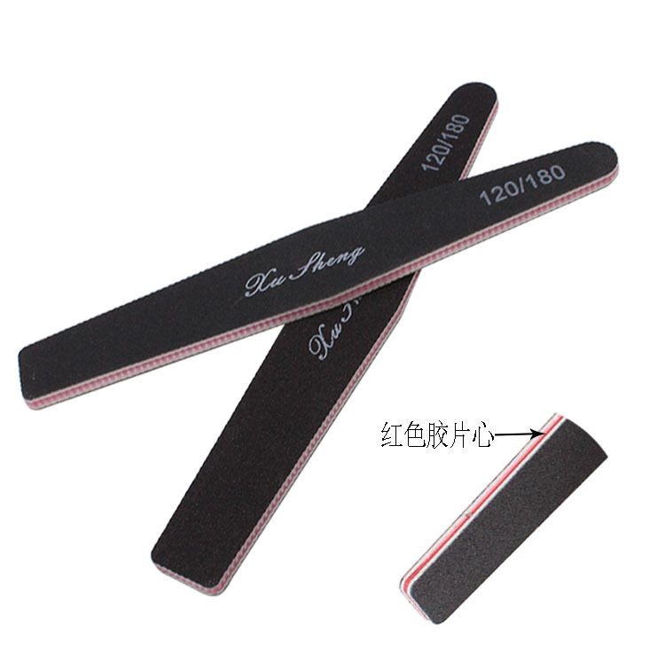 The manufacturer produces and sells black sand diamond-shaped nail polish strips with double-sided polishing, EVA sandpaper files and shanilak Item Picture