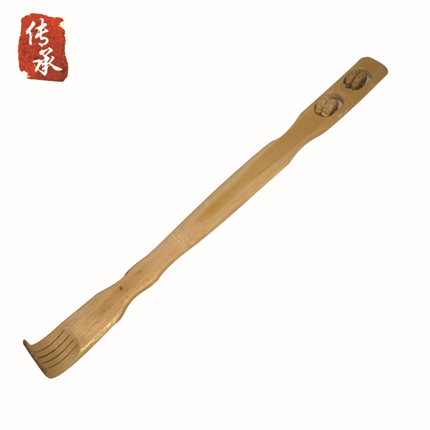 Double Wheel Do Not Ask For Old Man Supplies Old Man Happy Bamboo Itch Rake Scratch Back Scratch Scratch Do Not Ask For details Picture