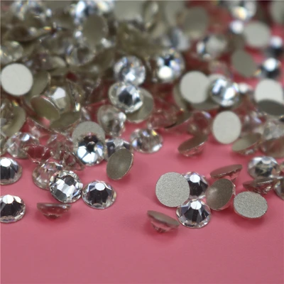 New Aaa Flat Bottom Diamond White Eight Eight Small Nail Sticker Diamond Gold Bottom Accessories Ab Magic Nail Accessories