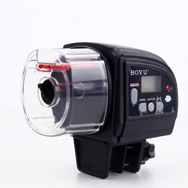 Boyu Fish Tank Automatic Feeder, fish tank automatic feeding device, Timed feeder, Intelligent timed fish feeder