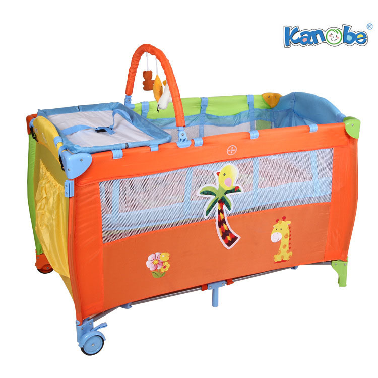 Multifunctional Crib Export Folding Baby Shaker Baby Supplies Baby Game Bed Baby Bed Manufacturers Wholesale details Picture