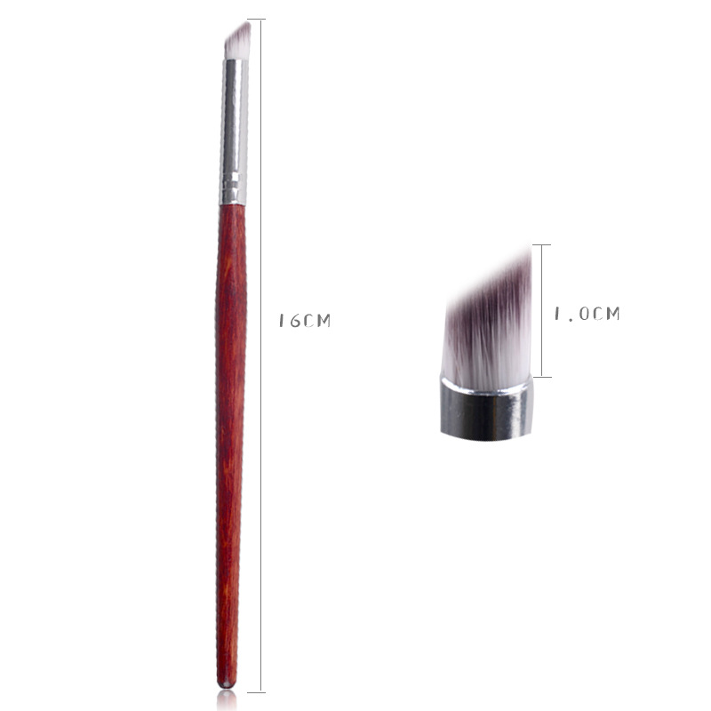 Nail polish, light therapy, nail polish gel, gradient blurring pen, gradient pen, poke pen, DIY slanted brush, rosewood rod, shanilak details Picture