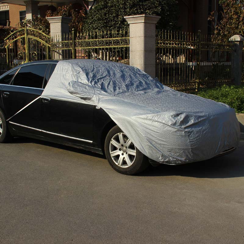 Cross-border car glass rain and dust cover, hood cover, car sun visor, car sun protection cover, half-body car cover