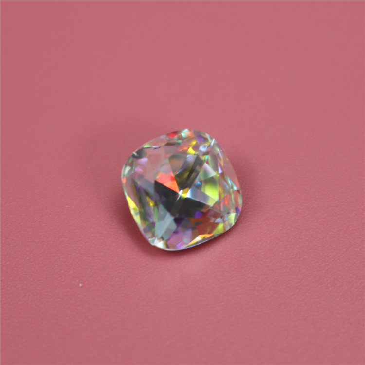 Spot K9 Material Tip Bottom Fat Square Shaped Shaped Diamond Ab Color Clothing Jewelry Jewelry Necklace Diy Clothing Accessories Application Scenario