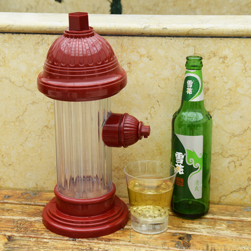 Creative fire hydrants, alcohol dispensers, fire extinguishers, alcohol dispensers, entertainment mixers, beverage dispensers, bar toys, and drinking utensils Specification image